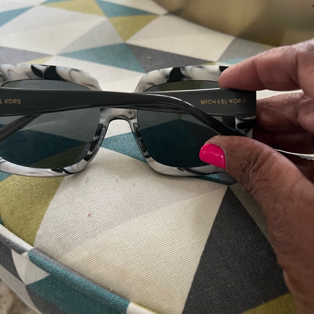 Michael Kors Black and White Sunglasses